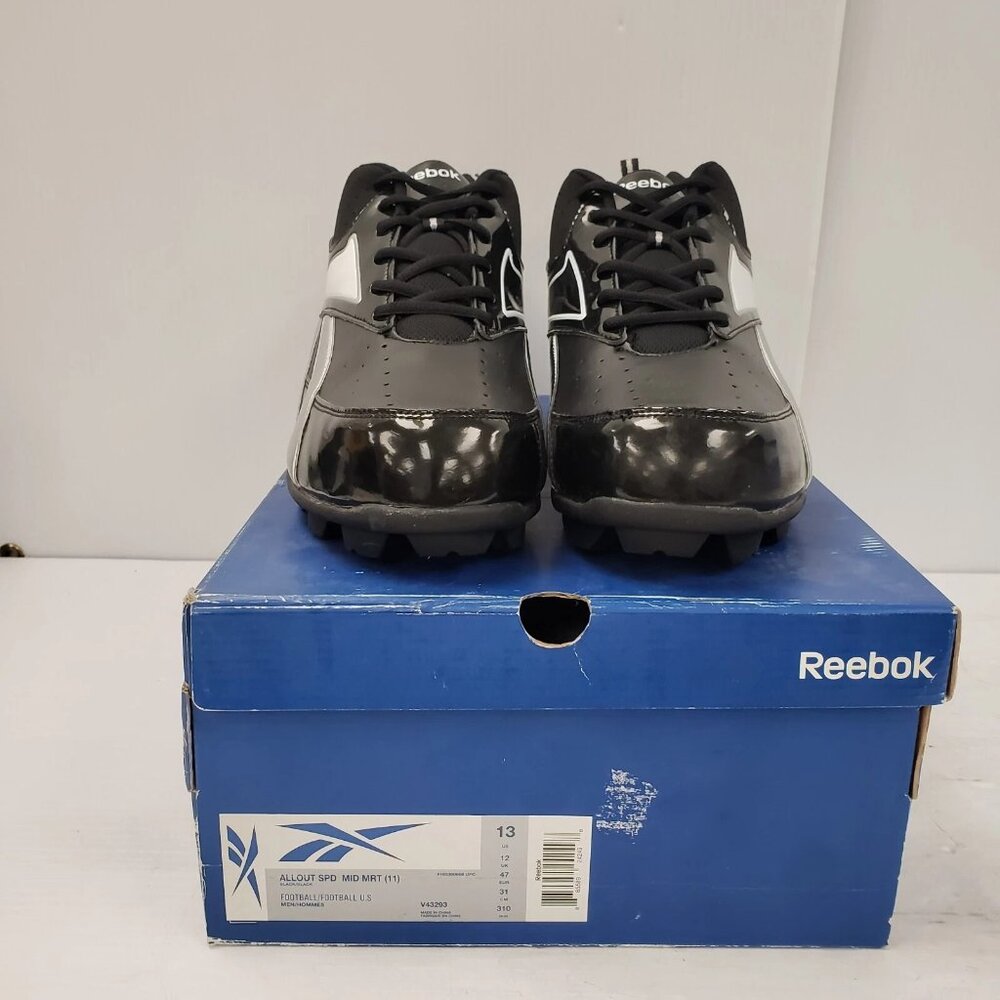 (I-30221) Reebok All Out Speed Athletic Cleats - Size 13